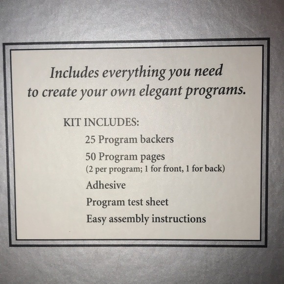 NIB 25-Count DIY Program Kit - Picture 5 of 6